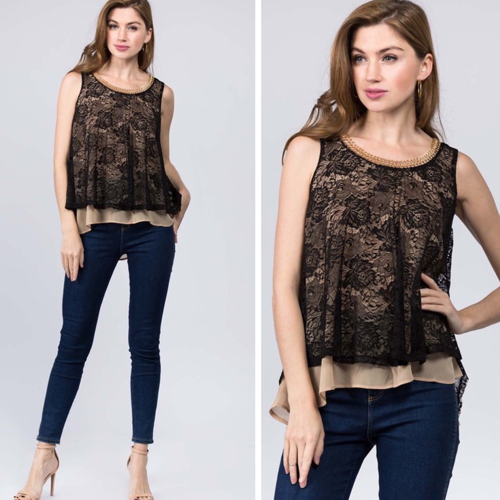 Lace Top - Picture 2 of 4